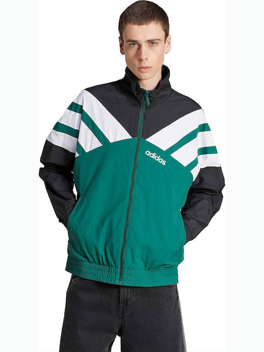 adidas Men's Track Jacket Green