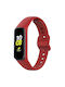 Силиконова Каишка Samsung Galaxy Fit E Sm-r375 Червена