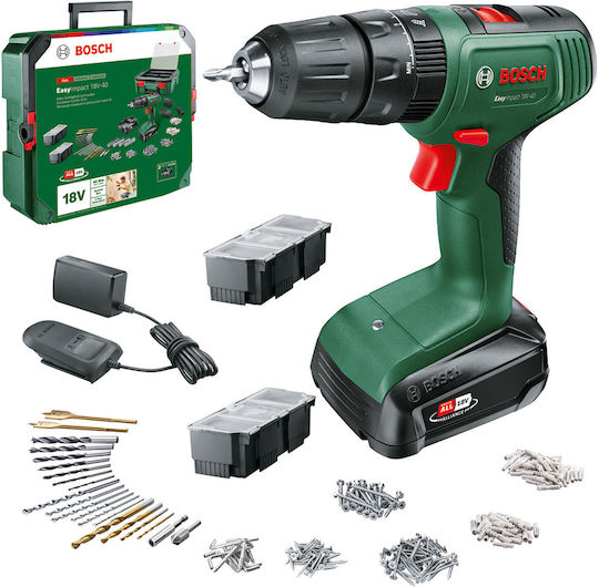 Bosch EasyImpact 18V-40 Δραπανοκατσάβιδο Μπαταρίας 18V