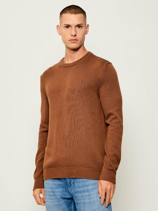 Tommy Hilfiger Пуловер С Дълъг Ръкав Pecan Nut
