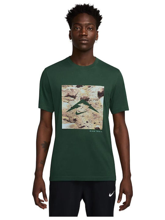 nike athlete t shirt green