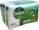 Dettol Μπάρες Σαπουνιού 3x60gr