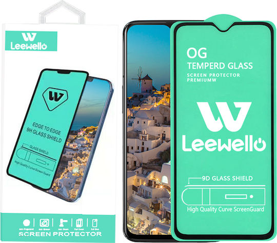 Leewello Vollkleber Vollflächig gehärtetes Glas (Redmi Note 14 4G)