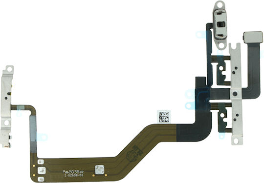 Power&volume Button Flex Cable Metal Bracket Iphone 12 Mini Ori