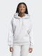 Performance Damen Sweatshirt Kapuzen Weiß