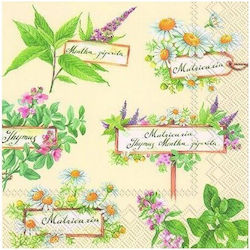 Decoupage Napkin Herbs 1 Piece
