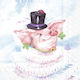 Decoupage Napkin Silvester Piggy 1 Piece