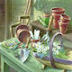Party Napkins Planting Preparations In The Gard...