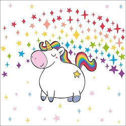Decoupage Napkin Unicorn 1 Piece