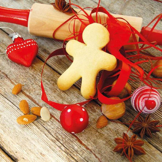 Ambiente Weihnachtsservietten L33xB33cm.