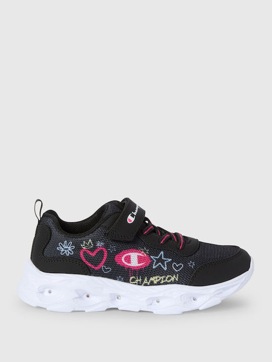 Champion Încălțăminte sport Joasa pentru copii Negre S33233-KK009 Champion Încălțăminte sport Joasa pentru copii Negre S33233-KK009
