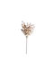 Artificial Brown Pink Leaf Branch 37cm
