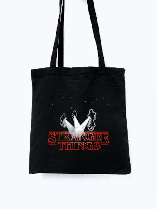 Чанта Плат 100% Рециклиран Памук Принт Stranger Things