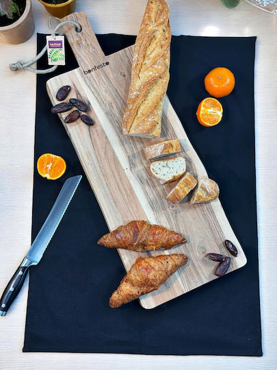 Bonfesto Tocătoare De Bucătărie Din Lemn 65x25cm