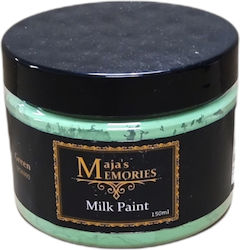 Vopsea de Îmbătrânire Milk Paint Verde Iarbă Maja’s Memories 150ml