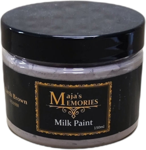 Vopsea de Îmbătrânire Milk Paint Maro Pământ Maja’s Memories 150ml