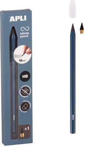 Μολύβι Apli Infinite Pencil Hb Assorted Col Μπλε