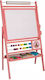 3ToysM Magnetische Tafel / Schwarzes Brett Beidseitig Boden
