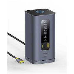 Baseus Spacemate 11in1 USB-C Dockingstation mit HDMI/DisplayPort 4K PD Ethernet