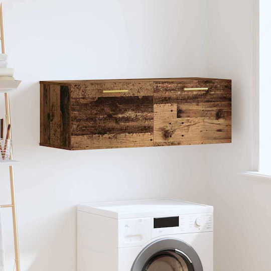 vidaXL Bathroom Cabinet L100xW36.5xH35cm Brown