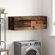 vidaXL Bathroom Cabinet L100xW36.5xH35cm Brown
