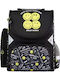 Paso Schulranzen Rucksack Schwarz