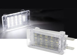 Εσωτερικά Φώτα Πορτμπαγκάζ Led Bmw E30 E36 E34 E24 E32 Mini R50 R53 Ζευγάρι 2 Τεμάχια