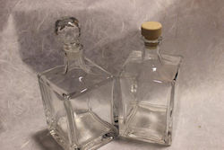 Μπουκάλι Τετράγωνο Πώμα Σιλικόνης 500 Ml