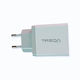 Treqa Ladegerät ohne Kabel mit USB-A Anschluss Weißs (CS-203)