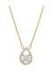 from Gold Plated Steel with Zircon