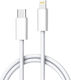 Ldnio USB-C to Lightning Cable 30W Λευκό 2m