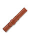 KOSTELO Leather Strap Tabac Brown 24mm