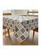 Linea Home Tablecloth Mocha 140x140cm