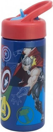 Stor Kinder Trinkflasche Avengers Kunststoff Avengers Seven Wonders 410ml