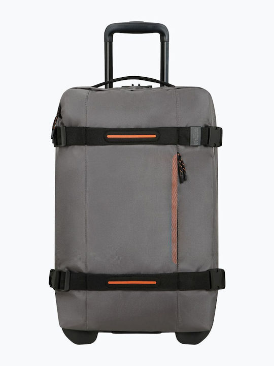 American Tourister Urban Track Cabin Travel Suitcase Fabric Dark Grey with 2 Wheels Height 55cm