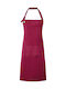 Pr137 'calibre' Full Body Apron Pocket 100% Heavy Cotton Canvas 320gsm Burgundy