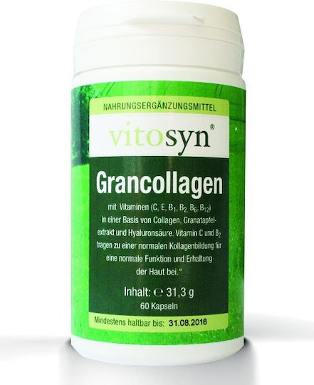 Metapharm Vitosyn Grancollagen με Βιταμίνη C και Υαλουρονικό Οξύ 60 κάψουλες