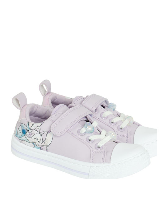 Kids Sneakers with Scratch Purple