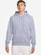 Club Cardigan With Blue Hood
