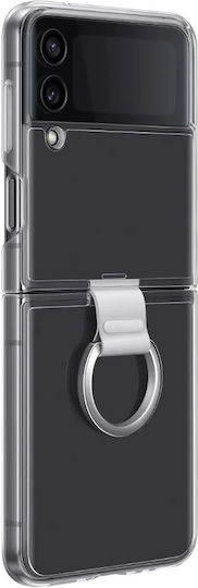 Samsung Silicone Back Cover Transparent (Samsung Flip 4)