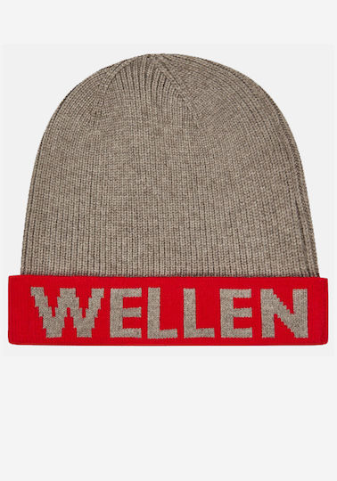 Beanie Unisex Beanie Gestrickt in Rot Farbe