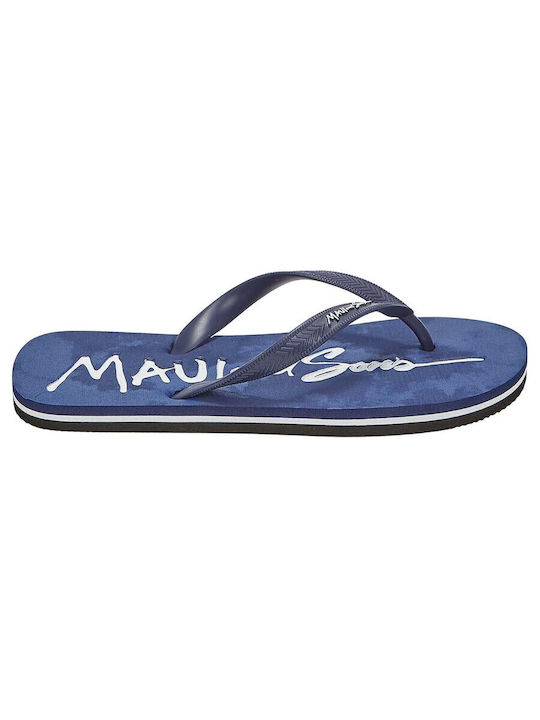 Maui & Sons Chill Ανδρικά Flip Flops Μπλε