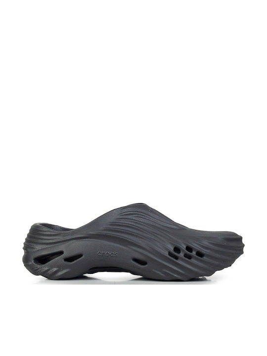 Crocs Echo Ανδρικά Σαμπό Μαύρα