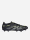 adidas Predator Pro Football Shoes with Cleats Black