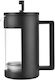 Bravo Französische Pressstempel-Kaffeemaschine Filter 350ml Schwarz