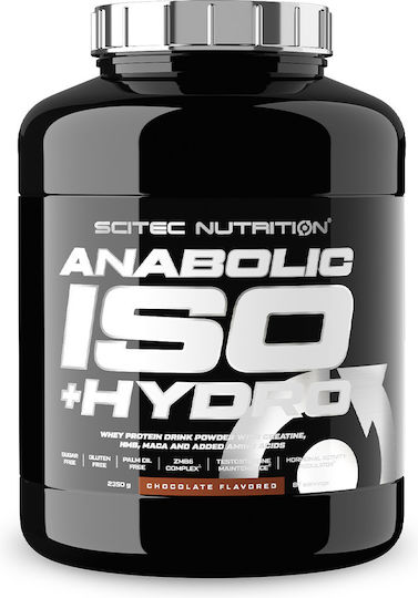 Scitec Nutrition Anabolic Iso+hydro Molkenprotein mit Kreatin & Geschmack Erdbeere 2kg