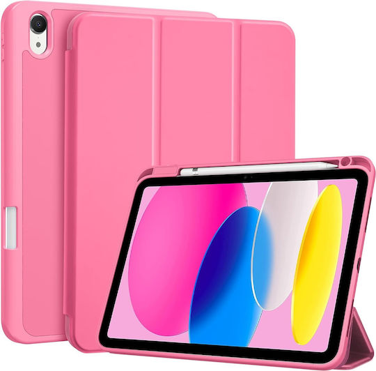 Θήκη Ipad 11" 2025 A16 11ης Γενιάς Ipad 10 9" 2022 10ης Γενιάς Smartcase Ροζ