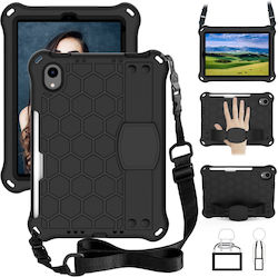 Tablet Hülle Ipad Mini 8,3" 2021 6. Generation Ipad Mini 8,3" 2024 7. Generation Honeycomb Lederarmband Schwarze Tablet Hülle Ipad Mini 8,3" 2021 6. Generation Ipad Mini 8,3" 2024 7. Generation Honeycomb Lederarmband Schwarze