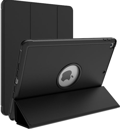 Tablet Hülle iPad 10,2" 2021/2020/2019 (9/8/7 Generation) Tri-Fold Stand Μαύρη