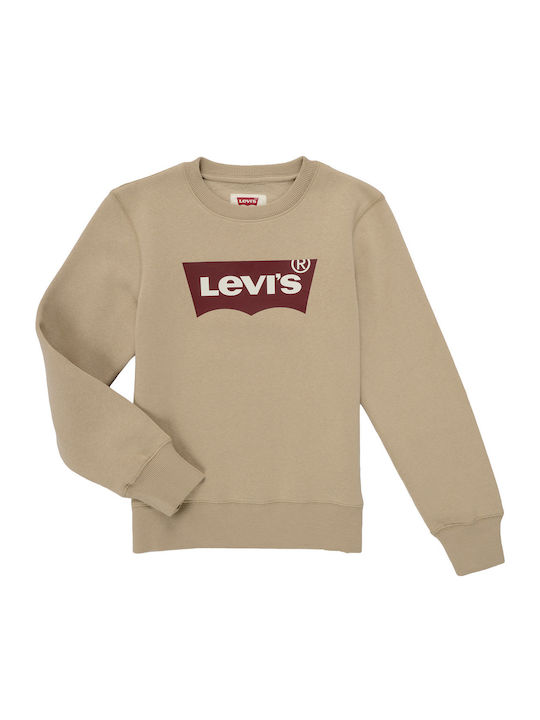 Levi's Παιδικό Φούτερ Μπεζ Batwing